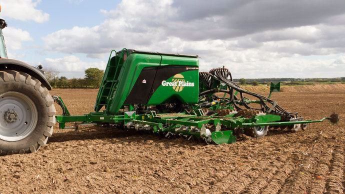 Great Plains Centurion 600, le semoir de semis simplifié  disponible en 6 mètres