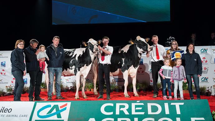Les championnes jeunes du Gaec Wilt