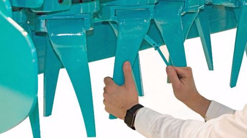 Sulky améliore le système RapidFit qui demande juste quelques secondes pour changer une dent. (©Sulky)