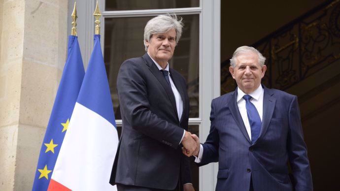 Jacques Mézard et Stéphane Le Foll