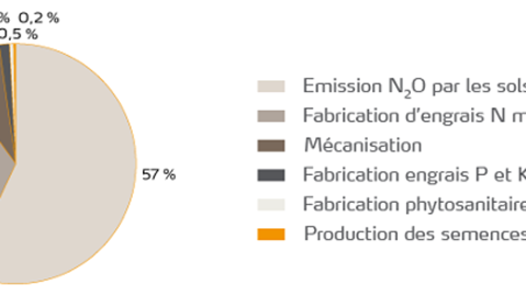 Emissions de GES par un hectare de colza (source : étude BIOS IS) Emissions de GES par un hectare de colza (source : étude BIOS IS)