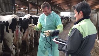 L’appli mobile MilkUp fait gagner beaucoup de temps à l'éleveur et à son vétériniare. (©VetoSoft) L’appli mobile MilkUp fait gagner beaucoup de temps à l'éleveur et à son vétériniare. (©VetoSoft)