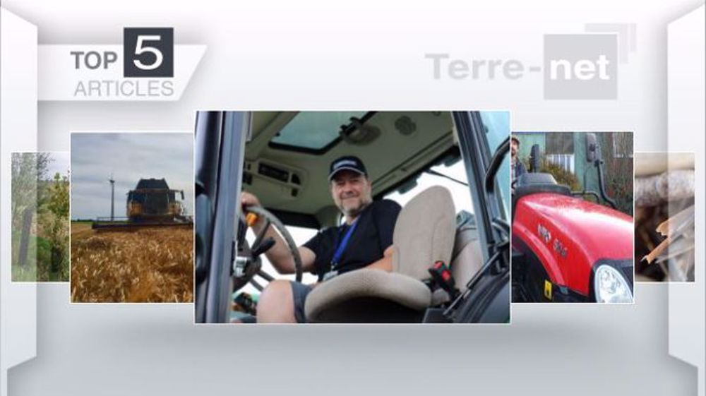 Articles les plus lus cette semaine sur Terre-net. (©Terre-net Média)