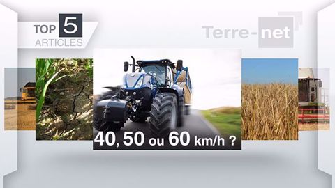 Les cinq articles les plus lus sur Terre-net cette semaine. (©Création Terre-net Média)