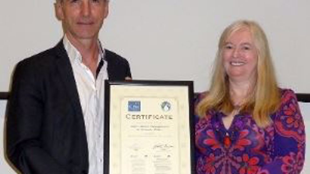 Thierry Roquefeuil, président du Cniel & Judith Bryans, présidente de la Fil.(©Cniel)