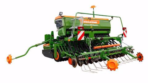 Le semoir hybride Cataya d'Amazone est disponible en version Special pour les moyennes exploitations. (©Amazone)