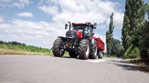Le millésime 2018 du Maxxum de Case IH bénéficie de la nouvelle transmission ActiveDrive 8 (©Case IH)