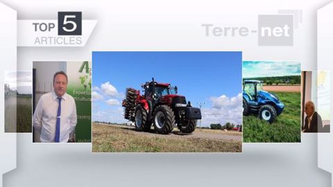 Articles les plus lus de la semaine sur Terre-net. (©Terre-net Média)