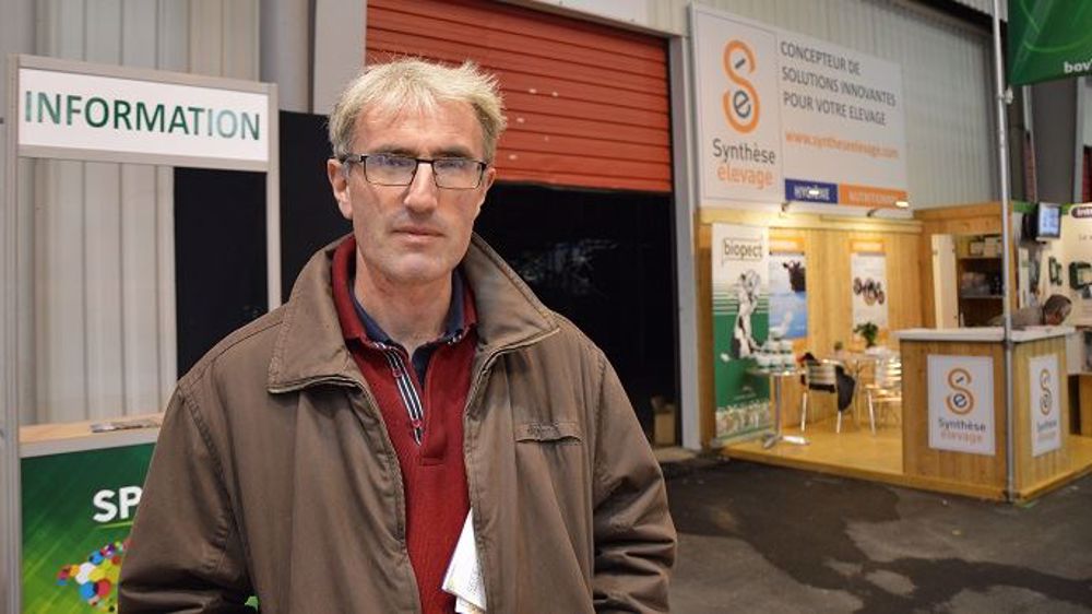 Etienne Vaultier est venu au Space pour son projet de bâtiment. (©Cécile Julien)