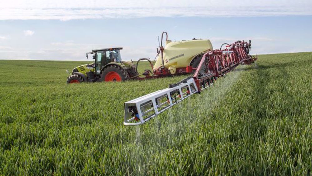 L'application AgFiniti de Hardi transfère automatiquement les données de pulvérisation vers un smartphone ou une tablette via une connexion sans fil. (©Hardi)