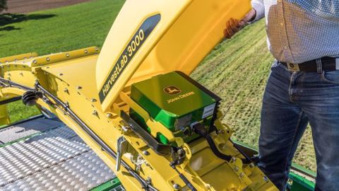 John Deere Harvest Lab : il n'a cessé d'évoluer depuis sa sortie en 2007. (©John Deere) John Deere Harvest Lab : il n'a cessé d'évoluer depuis sa sortie en 2007. (©John Deere)