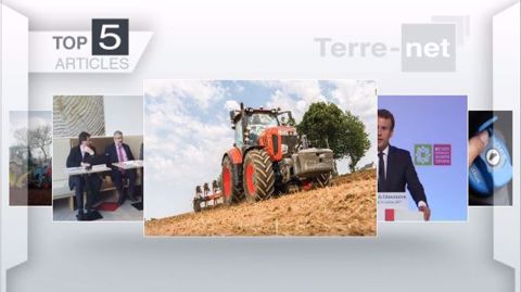 Les articles les plus lus de la semaine sur Terre-net (©Terre-net Média)