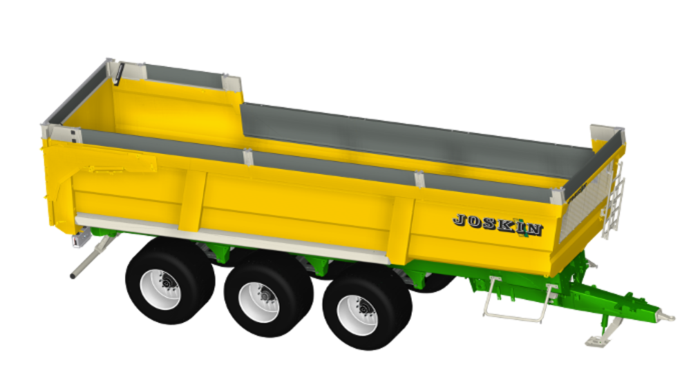 La gamme Trans-Space 9000 de Joskin a été conçue pour le transport de pommes de terre. (©Joskin)