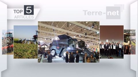 Articles les plus lus de la semaine sur Terre-net. (©Terre-net Média)