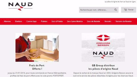 Le site piecesnaud.com est le premier site de vente directe de pièces d'origine géré par un constructeur. (©GB Group)