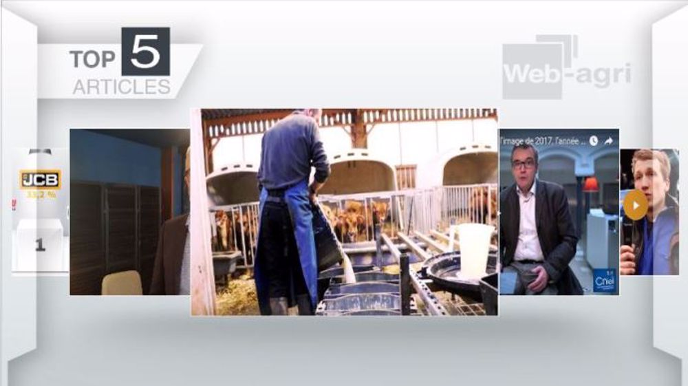 Les articles les plus de la semaine sur Web-agri. (©Terre-net Média)