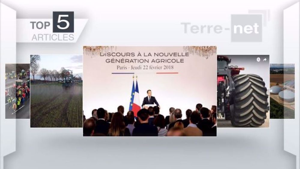 Articles les plus lus sur Terre-net cette semaine. (©Terre-net Média)