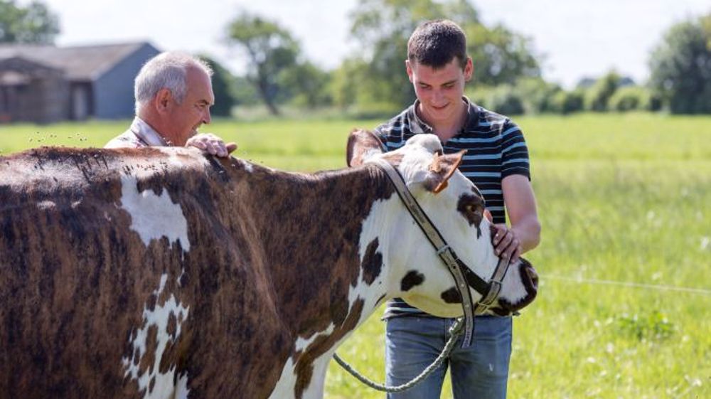  Transmettre et s'installer, c'est avant tout une « rencontre » entre un cédant et un futur agriculteur, d'où l'importance de « partager les mêmes valeurs et vision du métier ». (©Watier-Visuel)