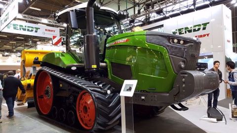 Première présentation en France du Fendt 943 Vario MT. (©Terre-net Média)