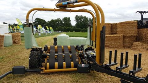 Tanco 1400 Variwrap, jusqu'à 100 bottes par heure ! (©Terre-net Média)