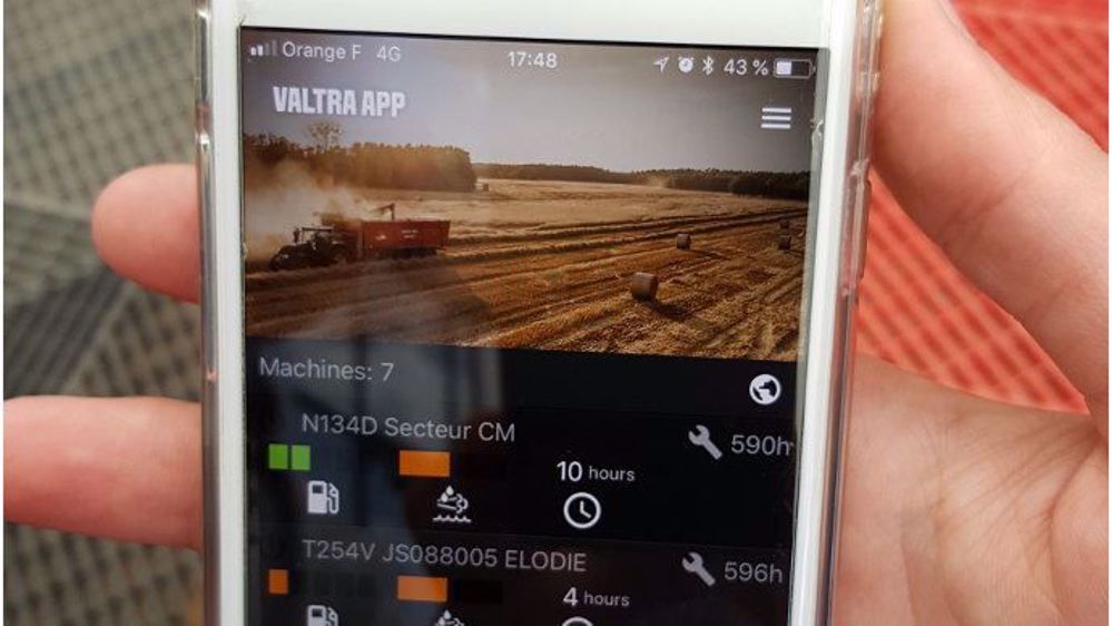 Valtra Connect, toute la flotte tracteur à portée de main (©Terre-net Média)
