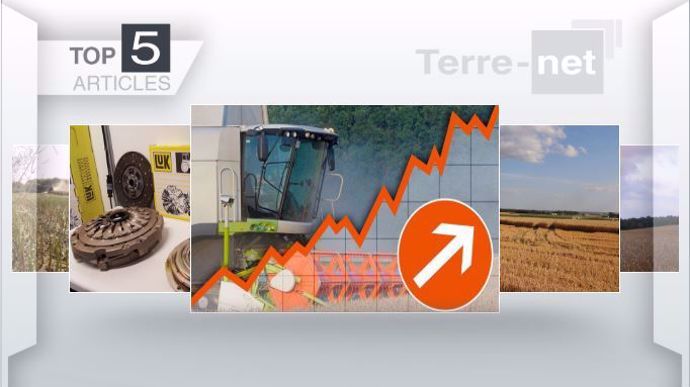Les articles les plus lus sur Terre-net cette semaine. 