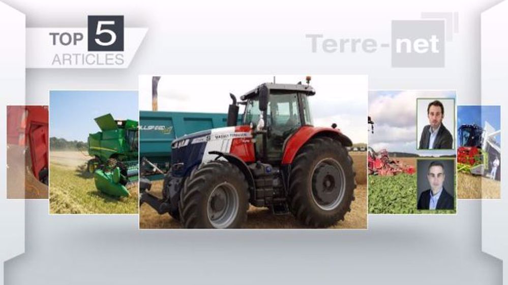 Articles les plus lus sur Terre-net cette semaine. (©Terre-net Média)