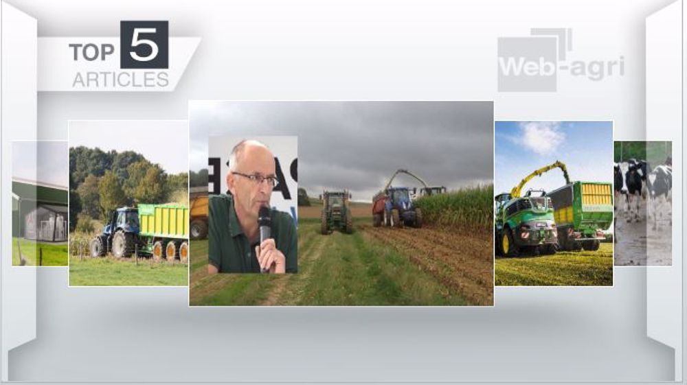 Les articles les plus lus de la semaine sur Web-Agri. (©Terre-net Média)