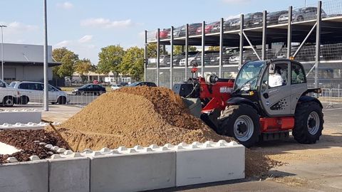 Manitou et Deutz lancent deux prototypes hybrides et 100 % électrique pour réduire la facture carburant et les émissions polluantes. (©Manitou) Manitou et Deutz lancent deux prototypes hybrides et 100 % électrique pour réduire la facture carburant et les émissions polluantes. (©Manitou)