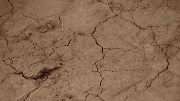 Terre sèche sécheresse 
