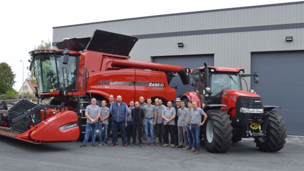 Km Agri devient nouveau concessionnaire Case IH dans le Loiret. (©Case IH)