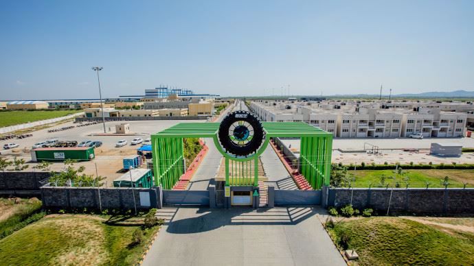 Usine BKT en Inde