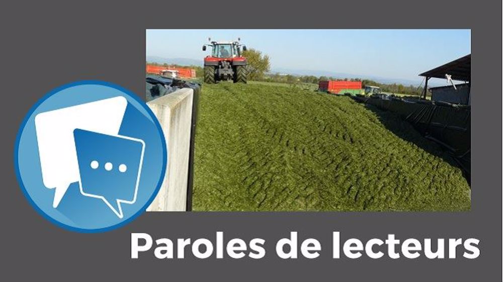 Steph72 juge l'ensilage d'herbe trop contraignant : « Le tassage est compliqué, il faut relever les rehausses, sans oublier les pierres qui remontent. » (©Fidocl // Création Terre-net Média)