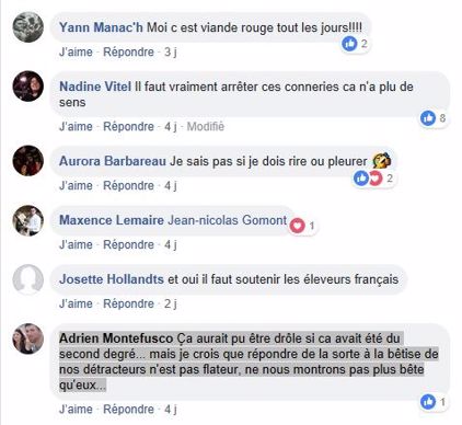 post facebook samedi rouge en reaction au lundi vert