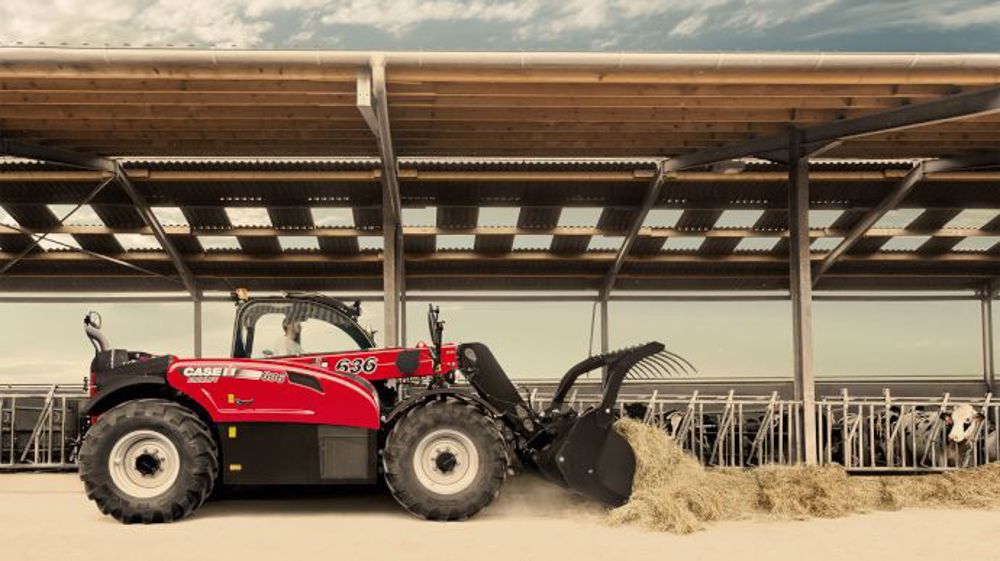 Le télescopique Case IH Farmlift 636 gagne 100 kg de charge. (©Case IH)