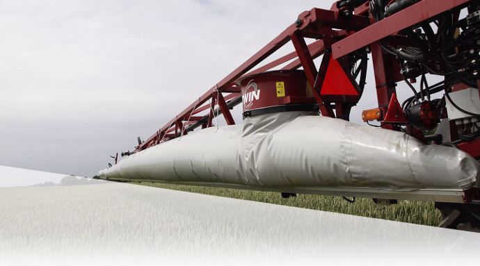 Hardi assistance d’air Twin avec 30% de réduction de dose