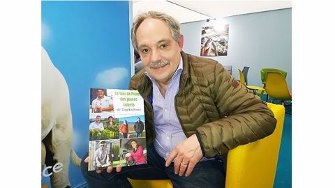 Quel regard porte la nouvelle génération d'agriculteurs sur son métier, et sur l'agriculture en général, à court et plus long termes ? Réponse dans le nouvel ouvrage de Christophe Dequidt, "Le tour de France des jeunes talents de l'agriculture française".  (©Terre-net Média)
