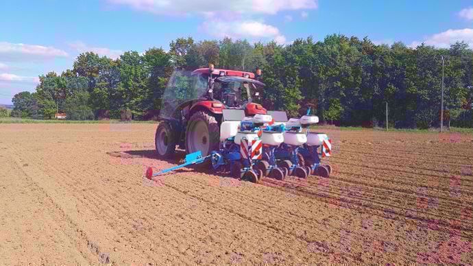 Prototype du semoir Easydrill