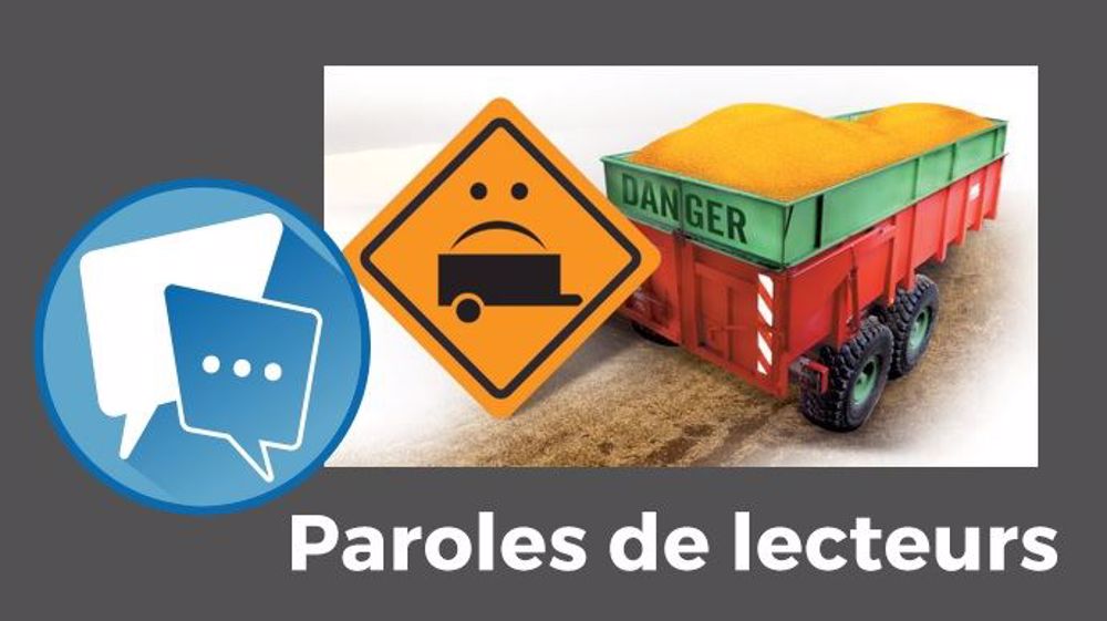  Le plus souvent, « c'est aux agris de se ranger au péril de leur vie sur les bords de talus ! », s'exclament plusieurs lecteurs. (©Terre-net Média)