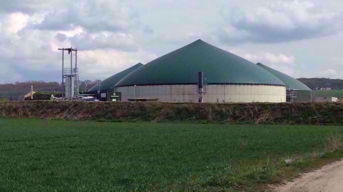 Unité de méthanisation agricole