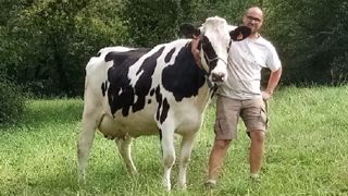 Gilles Baradat élève 130 vaches laitières dans le Béarn avec son associé Loïc. (©SCEA de la Marlère) Gilles Baradat élève 130 vaches laitières dans le Béarn avec son associé Loïc. (©SCEA de la Marlère)