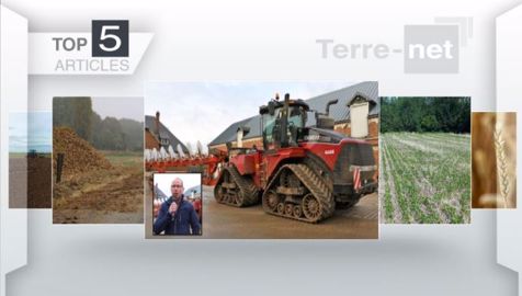 Les cinq articles les plus lus de la semaine sur Terre-net.