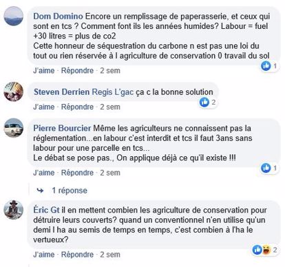 post facebook paroles lecteurs terre net glyphosate