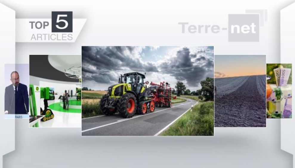 Articles les plus lus sur Terre-net cette semaine.