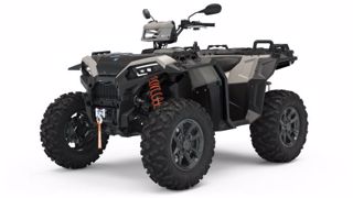 La version 2020 du Polaris Sportsman XP 1000 S offre jusqu'à 67 cm de largeur de pneumatique selon la version. (©Polaris) La version 2020 du Polaris Sportsman XP 1000 S offre jusqu'à 67 cm de largeur de pneumatique selon la version. (©Polaris)