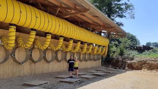 « Nous avons opté pour un séchoir en bottes, moins onéreux qu'en vrac » « Nous avons opté pour un séchoir en bottes, moins onéreux qu'en vrac »