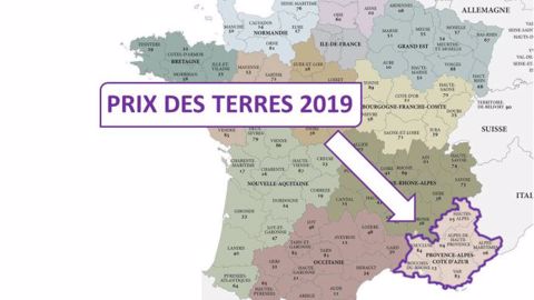 A 10 300 € l'hectare libre en 2019, les prix du foncier agricole en Provence-Alpes-Côte d'Azur sont les plus élevés en France