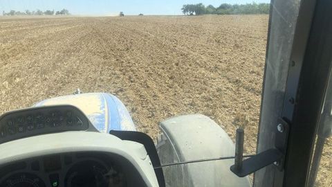 Comme @david_michel88, de nombreux agriculteurs attendent la pluie pour les semis de colza. (©@david_michel88)
