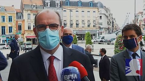 Jean Castex, ici le 3 août à Lille, est à Bourges mercredi 5 août en visite aux acteurs de la filière viticole. (©Gouvernement.fr)