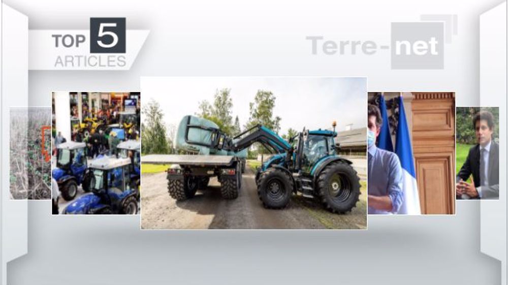 Les articles les plus lus sur Terre-net cette semaine (©Terre-net Média)